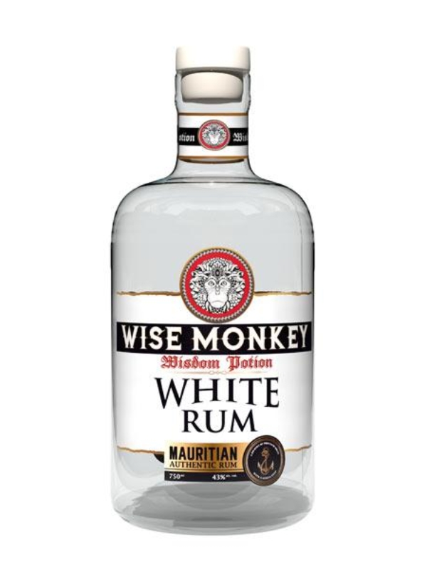 Wise monkey-White-Rum